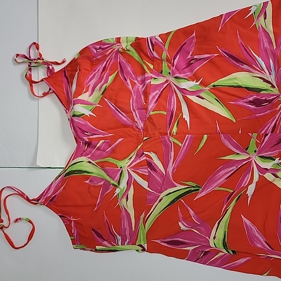 Old Navy Women Loose Cropped Tie-Shoulder V-Neck Cami Jumpsuit / S - Picture 7 of 12